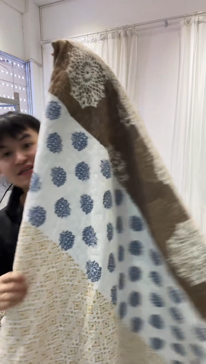 棉200*230纯棉床盖109号微瑕