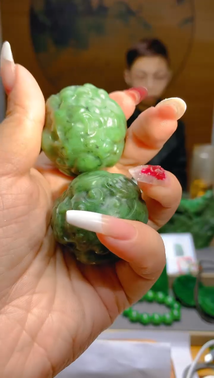 【闪购商品】和田玉（碧玉）珠宝半成品未镶嵌1