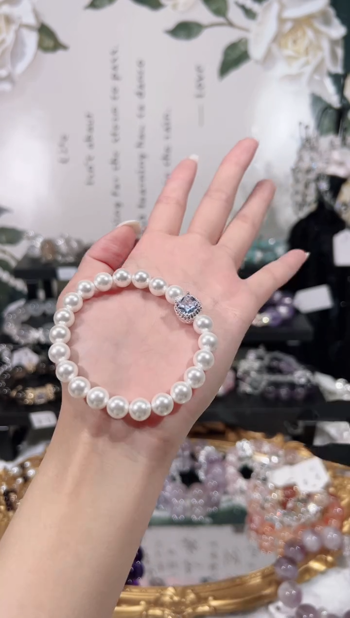 【闪购商品】水晶手链未镶嵌天然水晶默认微瑕 多样性发货发其一