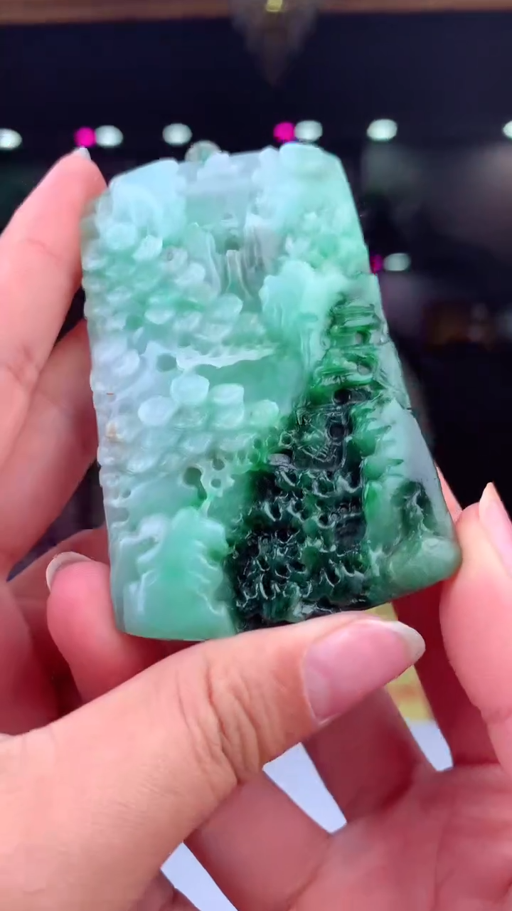【闪购商品】定制翡翠未镶嵌天然A货翡翠（拍一发一)