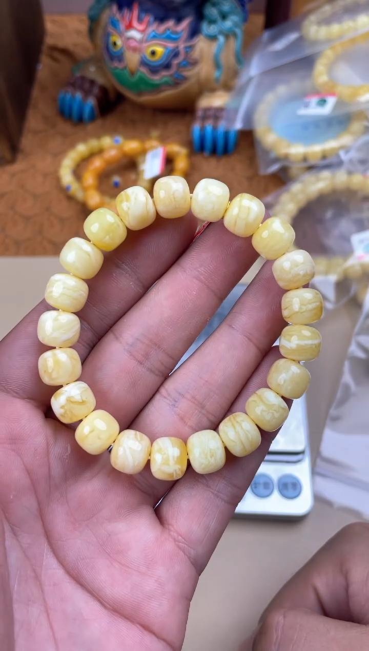 裸石蜜蜡未镶嵌WML8876多样性发其中一件