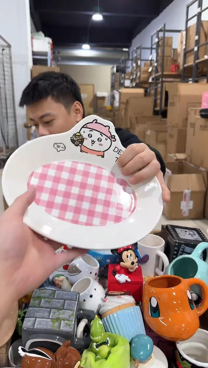 瓷片原盒吉伊餐盘