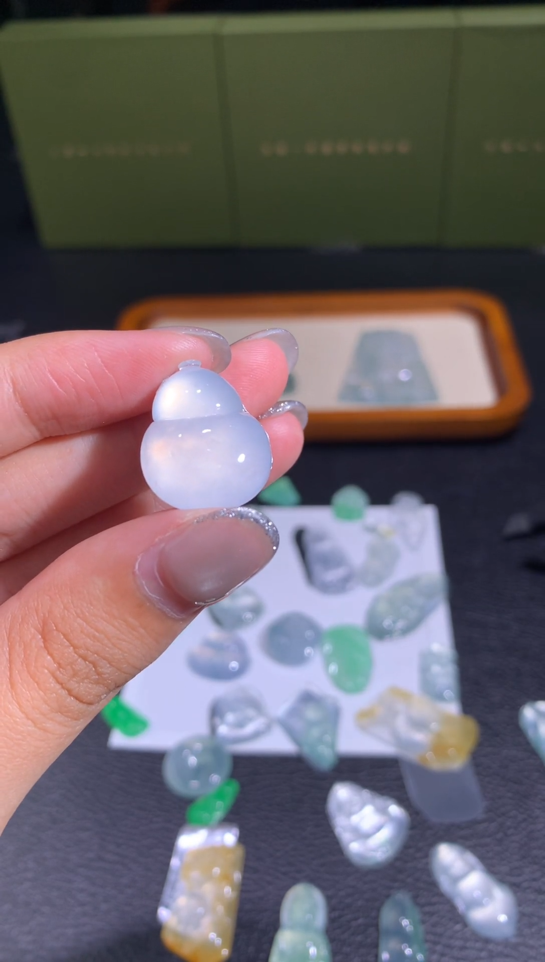 颈饰未镶嵌翡翠葫芦