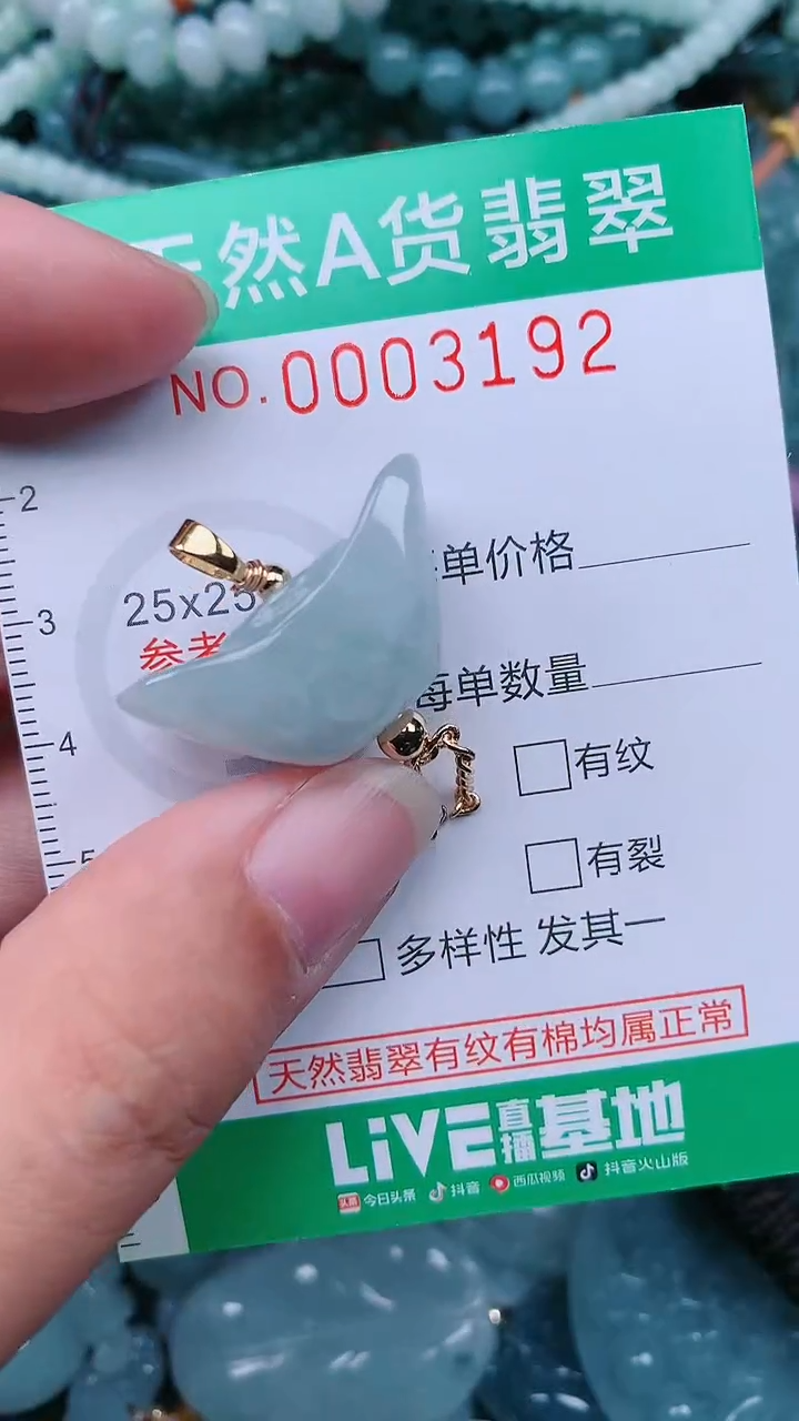 颈饰未镶嵌翡翠.0003192