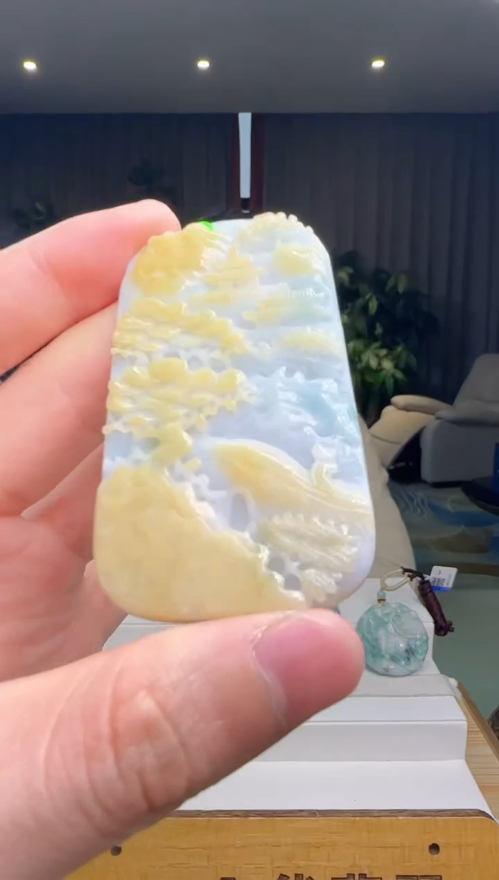 【闪购商品】翡翠吊坠(不含链)未镶嵌DY@@60B7J13019