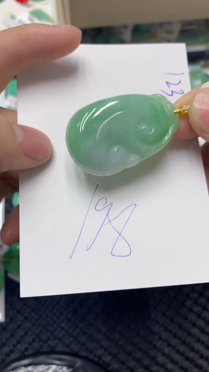 颈饰未镶嵌翡翠缅甸A货翡翠