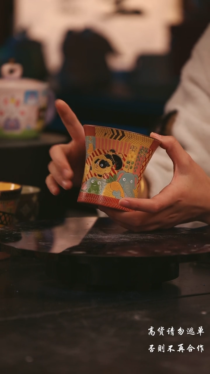 陶瓷景德镇可爱设计师款陶瓷 