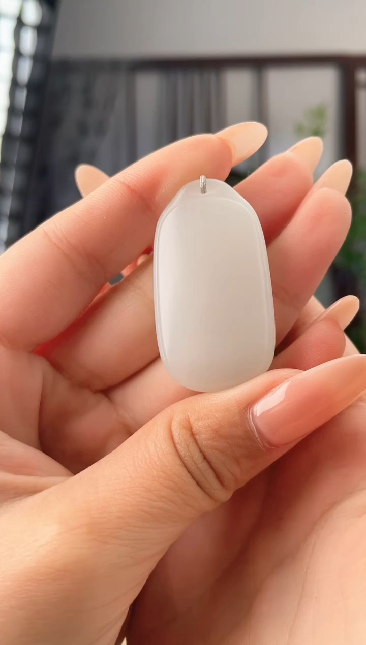 颈饰未镶嵌和田玉241无事牌 多样性发其一