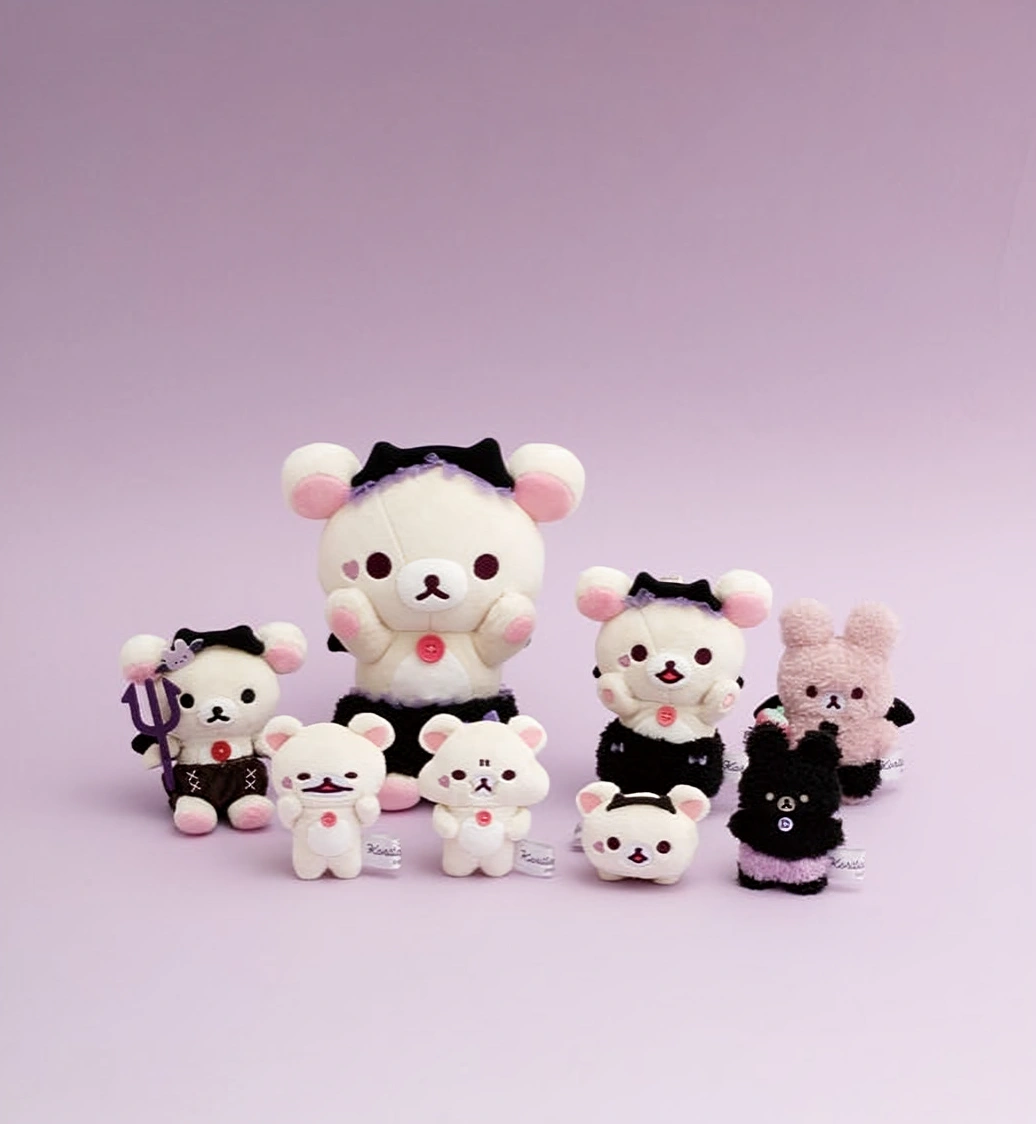 San-x轻松熊正版玩偶.挂件.恶魔系列