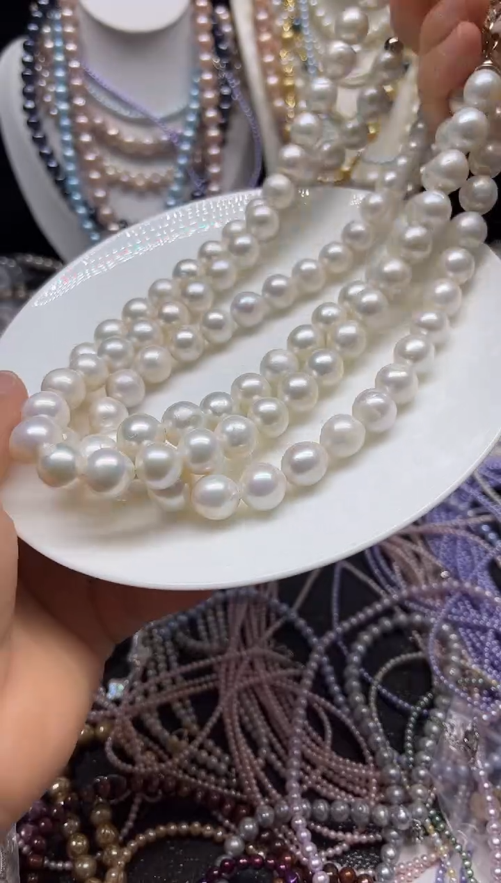 淡水珍珠未镶嵌颈饰多人