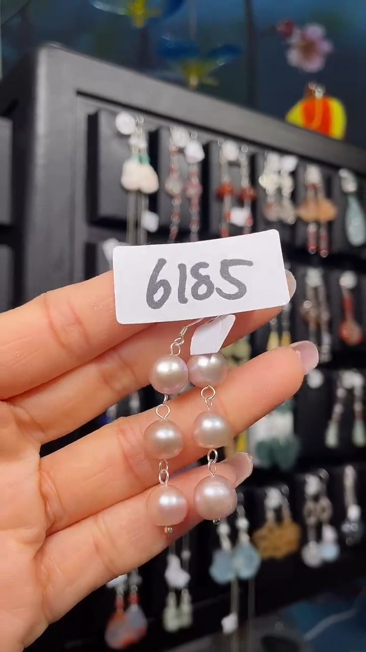 未镶嵌耳饰淡水珍珠喜欢拍