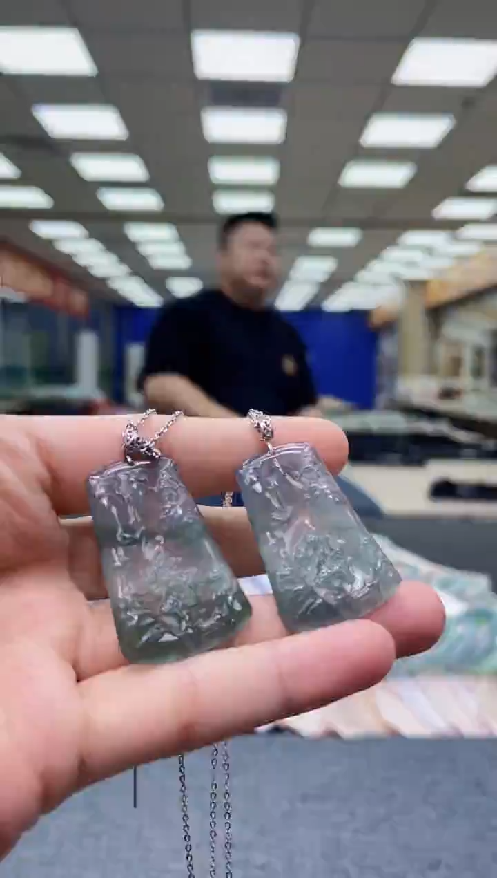 吊坠(不含链)未镶嵌翡翠AAAAAA-多样性发其一ZS-213012