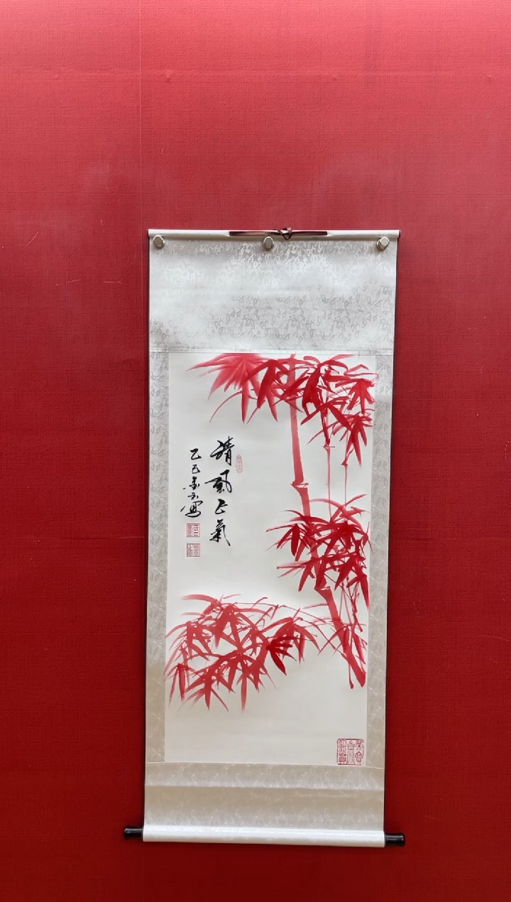 【闪购商品】国画【清风正气】刘金玉老师亲笔手绘