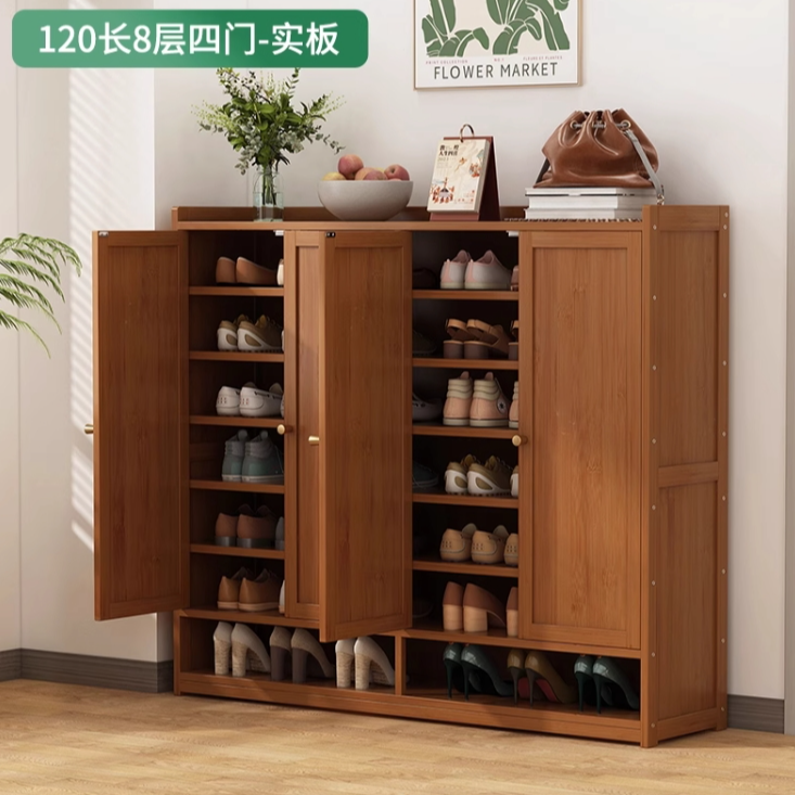 出租屋用收纳神器经济型多层防尘鞋柜新款家用门口鞋架子简易室内