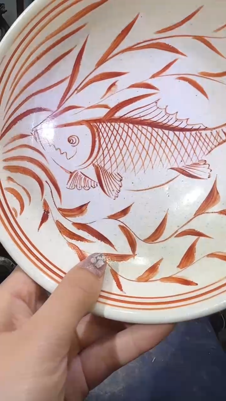 瓷片顺心瓷语 仿古复刻