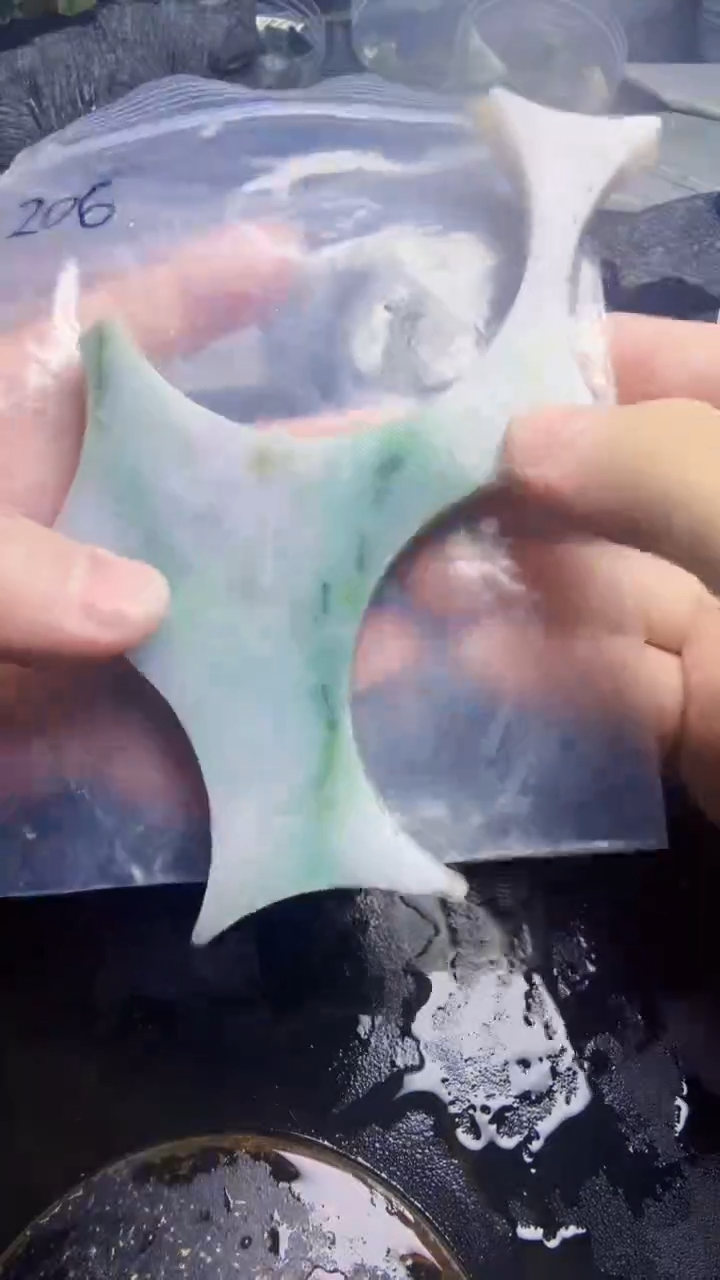 未镶嵌挂件翡翠@*哥天然翡翠206