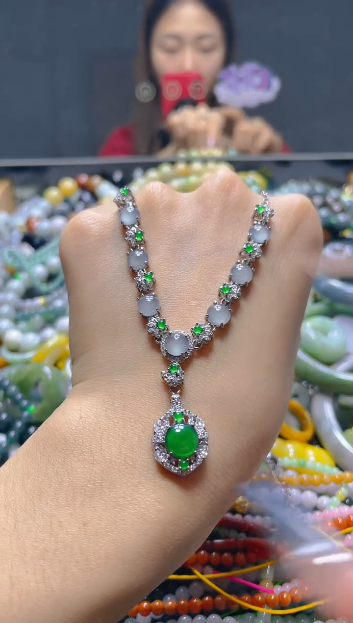 颈饰未镶嵌翡翠多样性发货择优发货