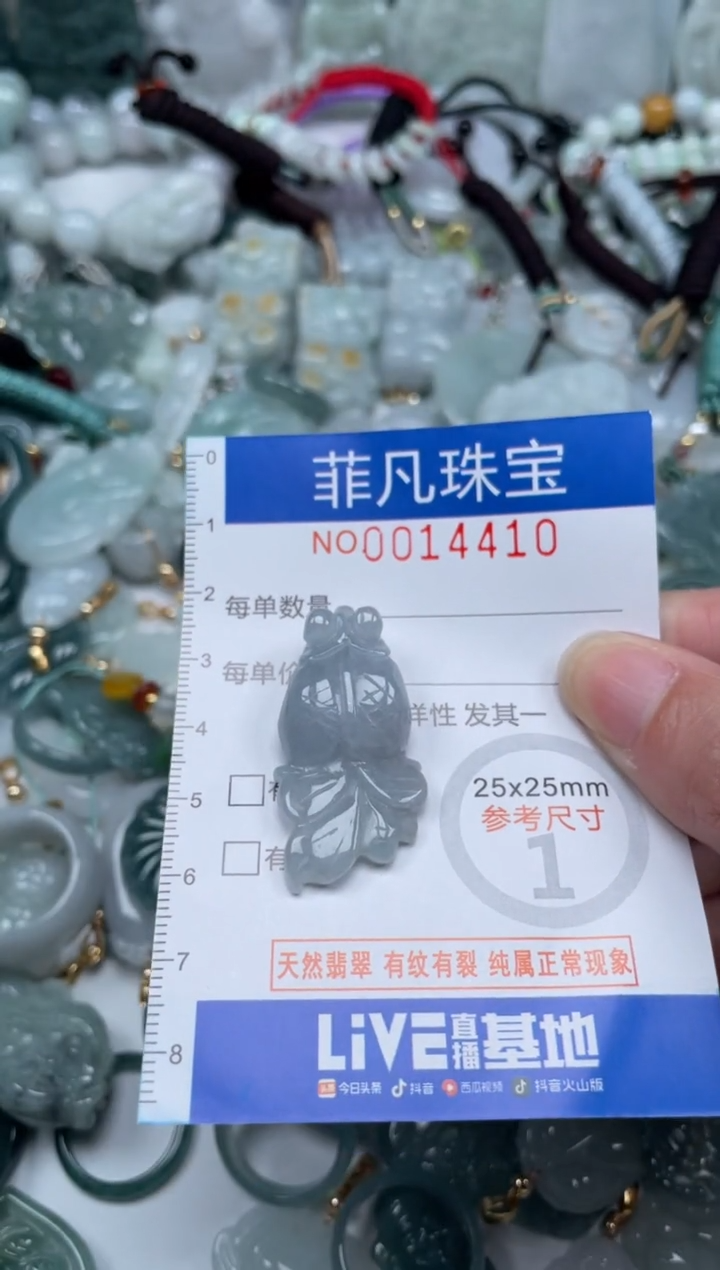 颈饰未镶嵌翡翠14410