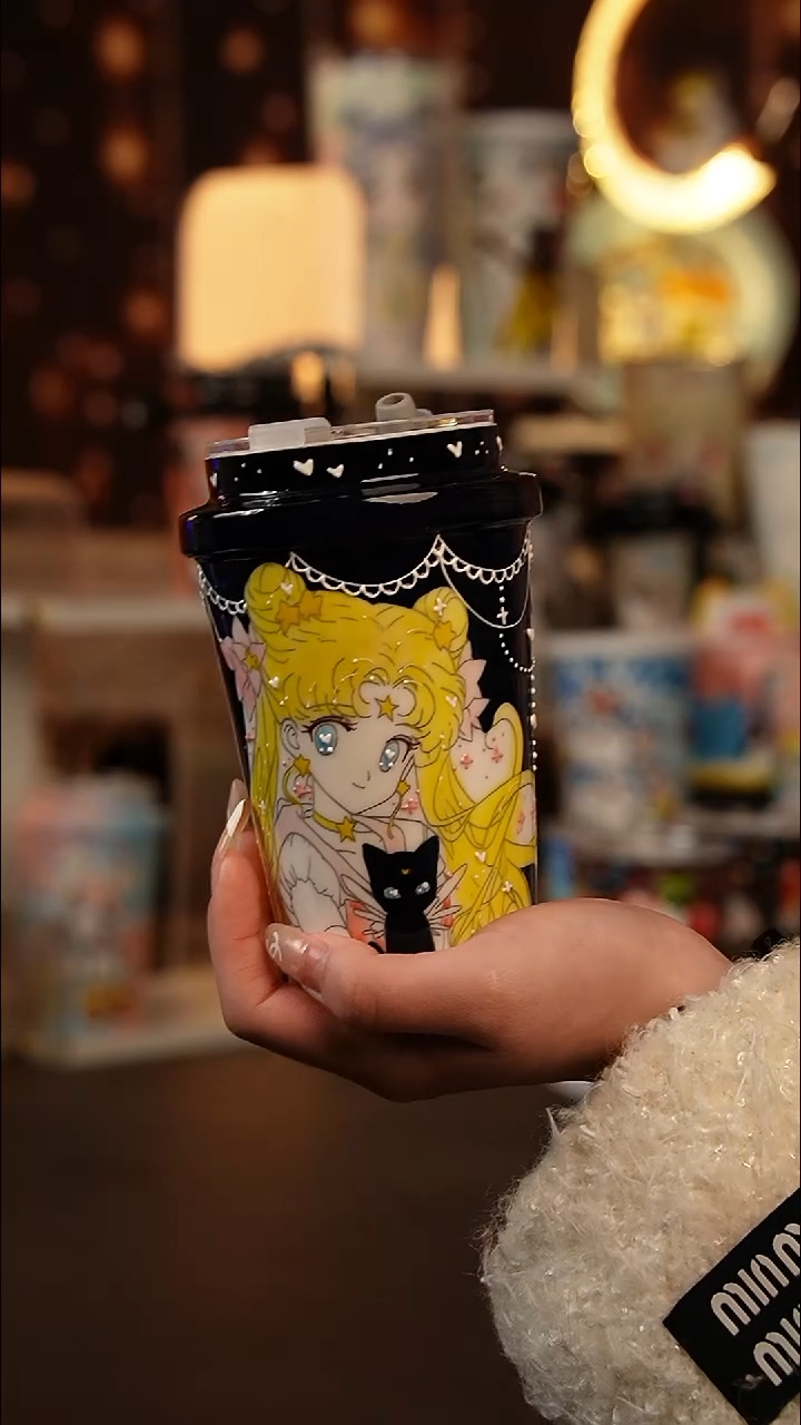 （玉泥）景德镇手工手绘文创陶瓷杯