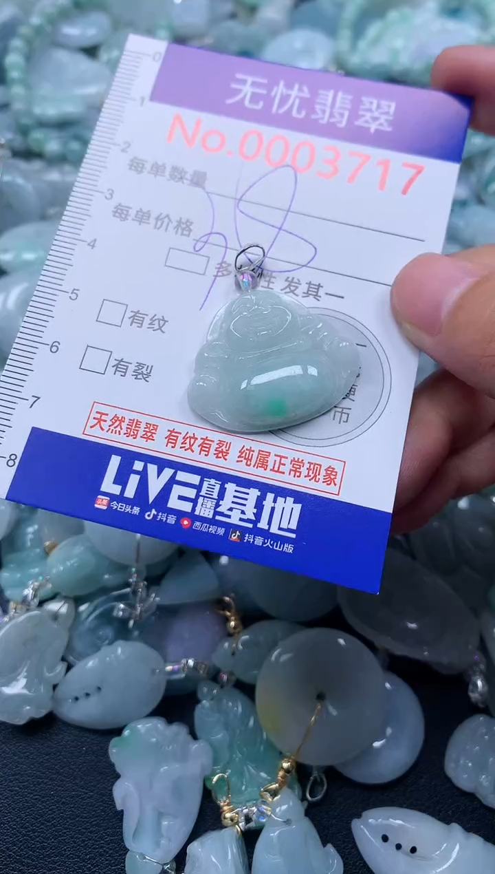 颈饰未镶嵌翡翠3717