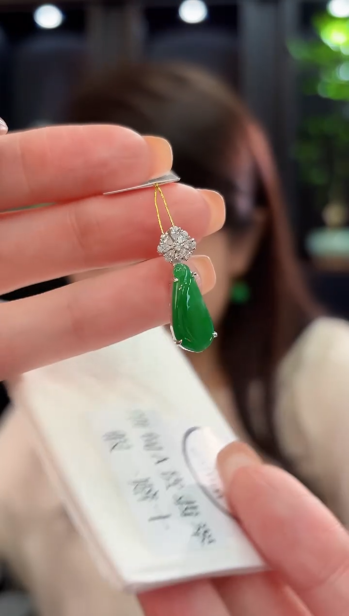 吊坠(不含链)未镶嵌翡翠 缅甸A货/支持复检/一件