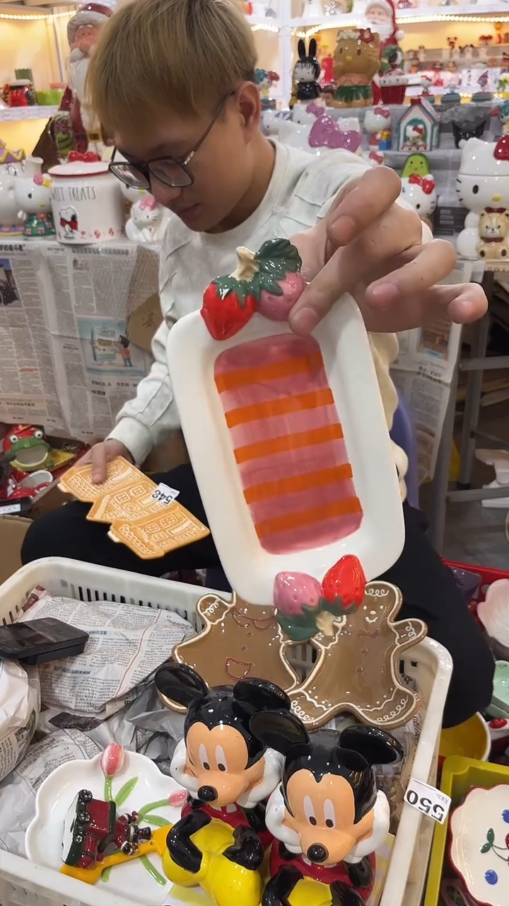 手工艺品琉璃满 28包邮，运费可退，微瑕陶瓷不退不换