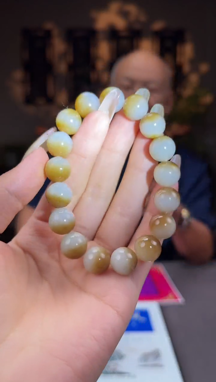 和田玉未镶嵌颈饰C839