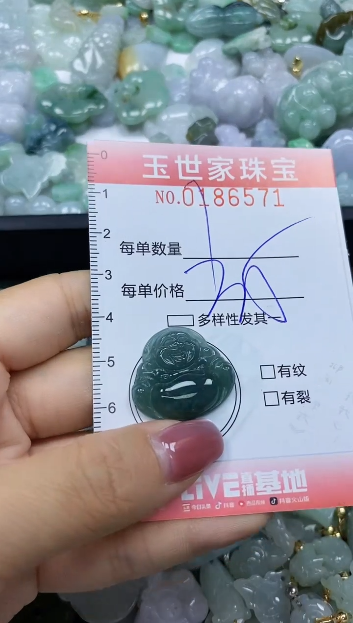 【闪购商品】翡翠颈饰未镶嵌闪购0186571