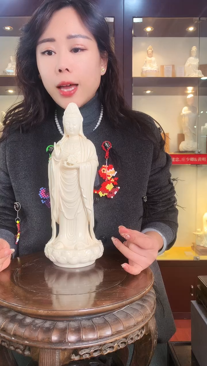 【闪购商品】摆件德化白瓷 南海观音