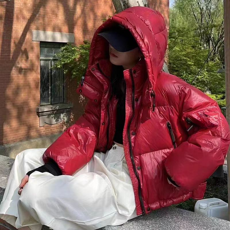 Q后严选.24冬季新款加厚免洗羽绒服女短款9306