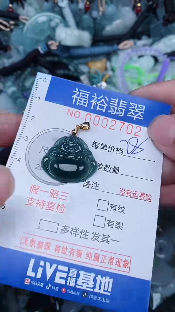 【闪购商品】翡翠颈饰未镶嵌...0002702