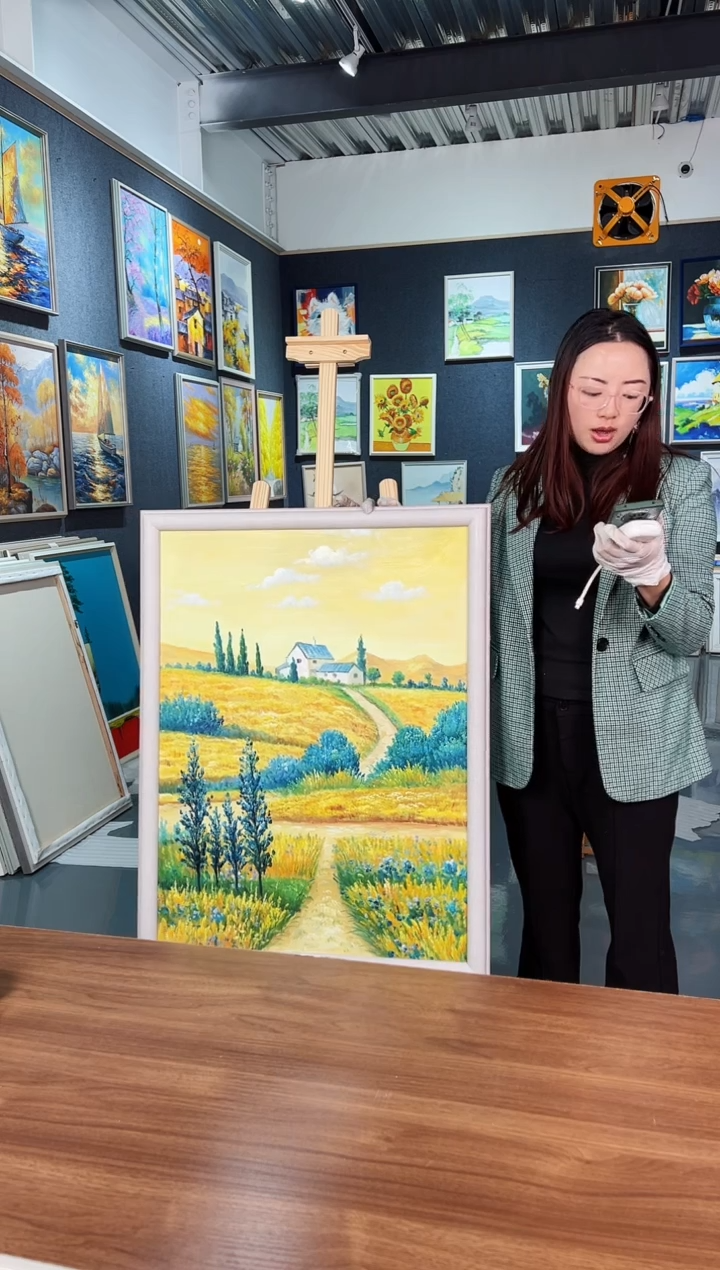 【闪购商品】油画30号 60*80秋-手绘油画
