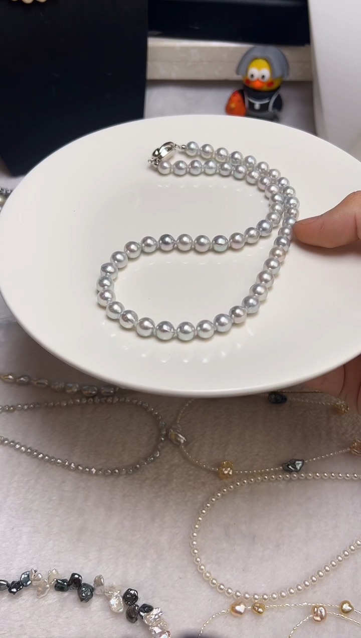 颈饰未镶嵌海水珍珠迷***花珍珠