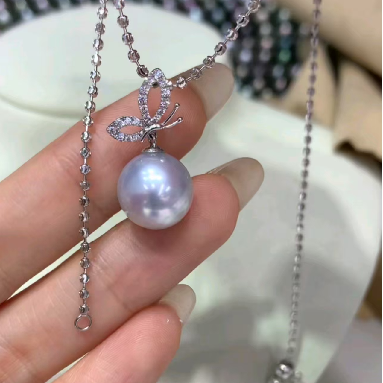 海水珍珠澳白吊坠（不含链）