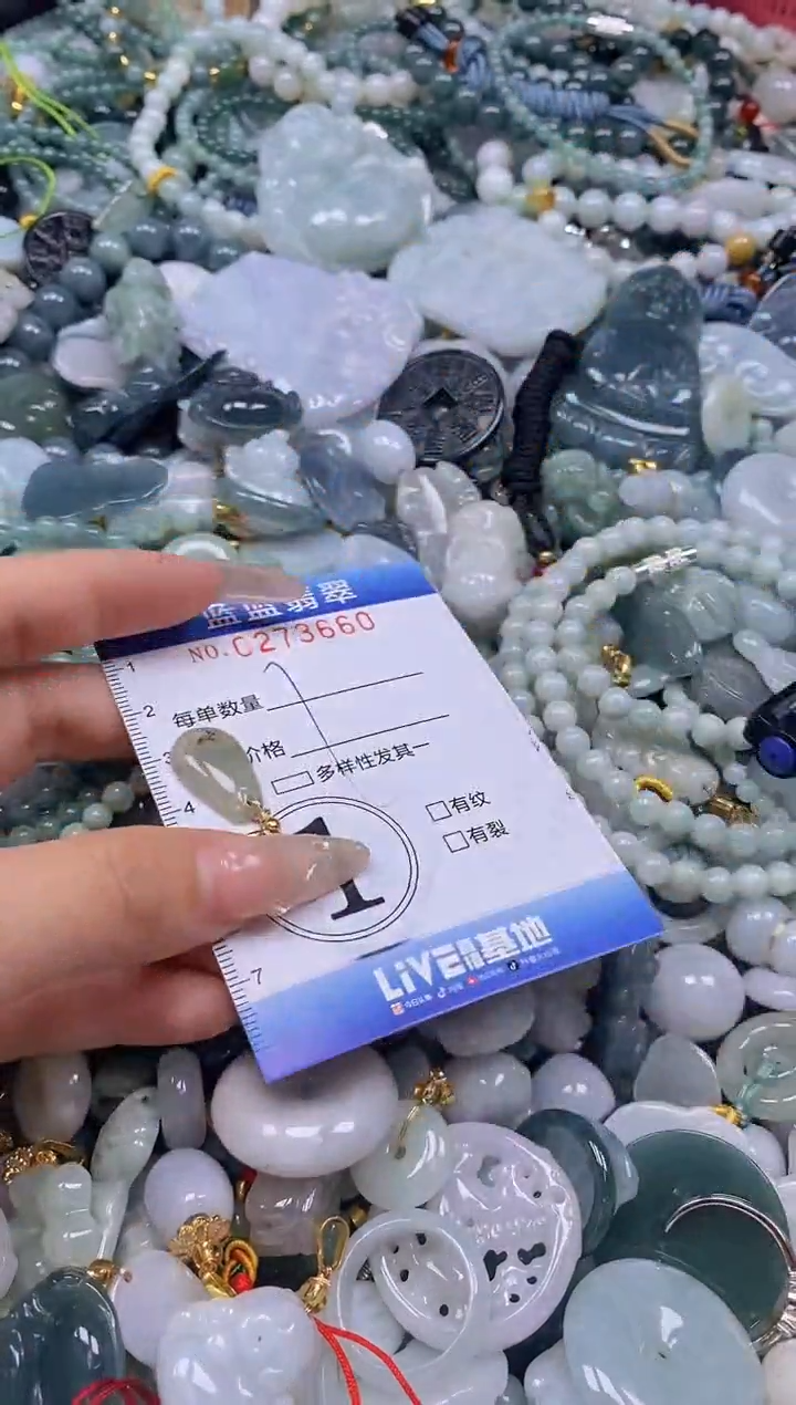 翡翠未镶嵌颈饰闪购0273660