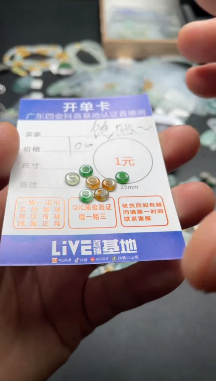 【闪购商品】翡翠颈饰未镶嵌挂件