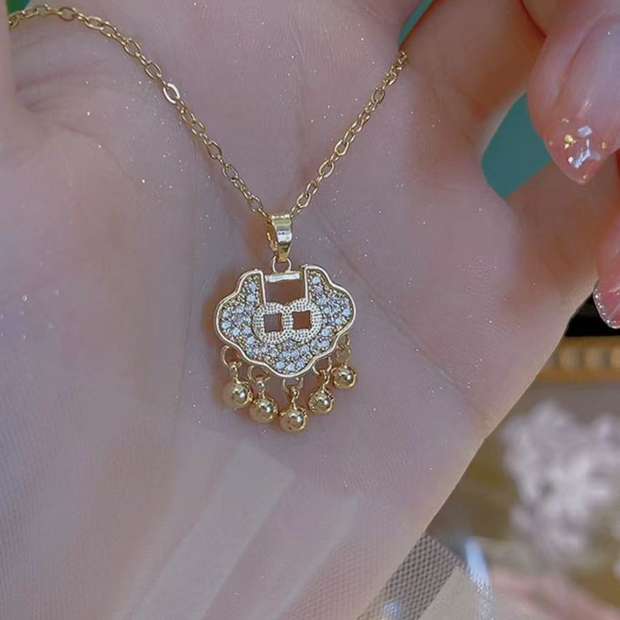 中非-ZHONGFEI如意锁吊坠 时尚款L251