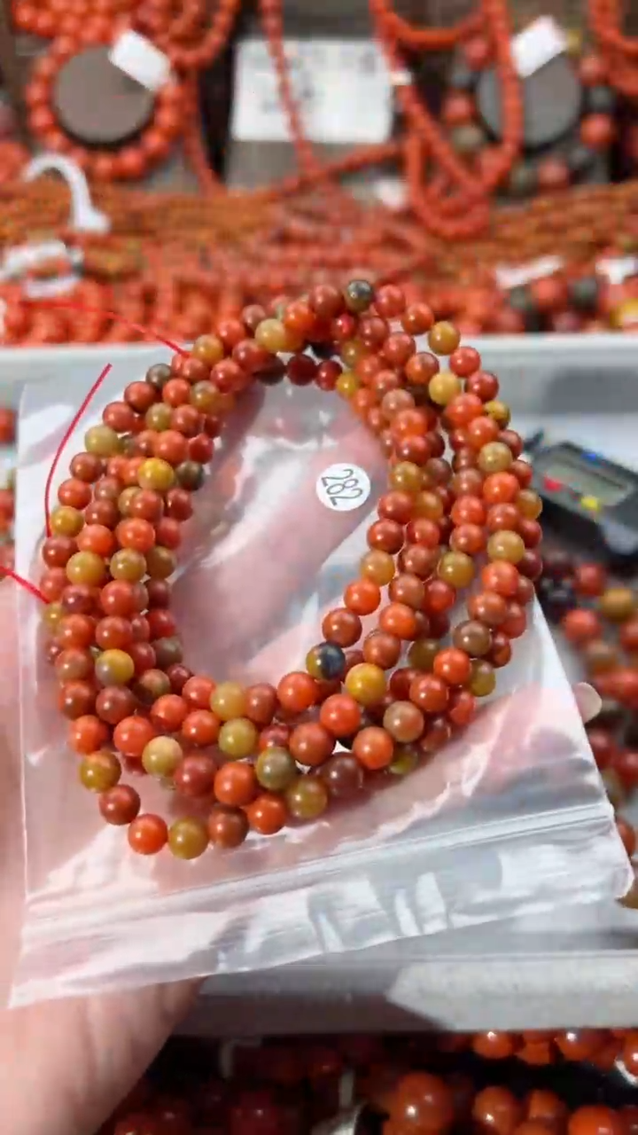 【闪购商品】南红玛瑙手串未镶嵌6+