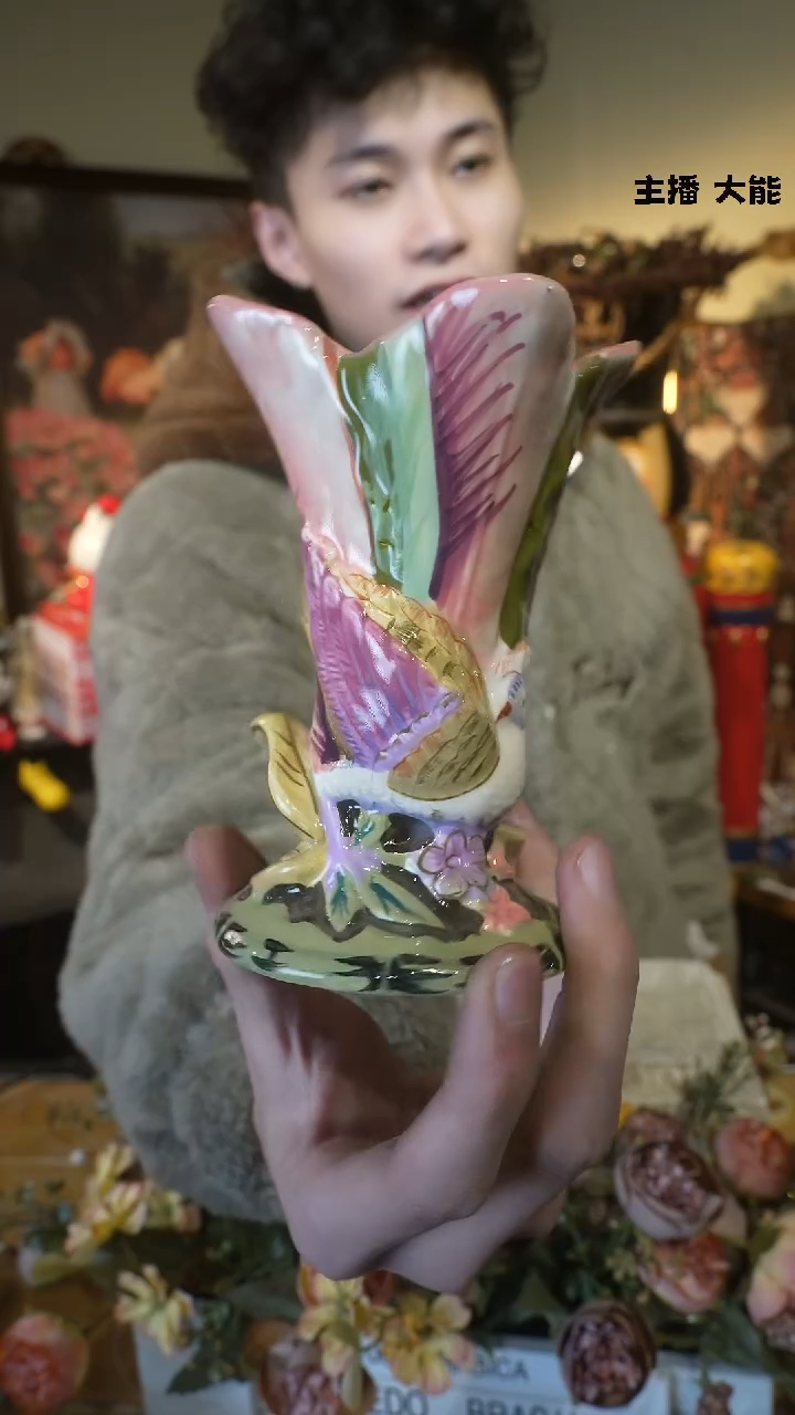 【闪购商品】默认微瑕高端树脂陶瓷摆件M590