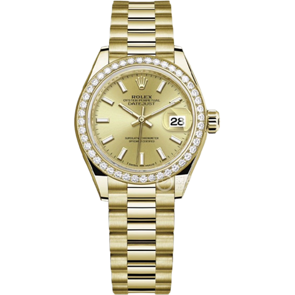 99新 Rolex/劳力士 老佛爷/劳力士279138/自动/18年保卡/28mm