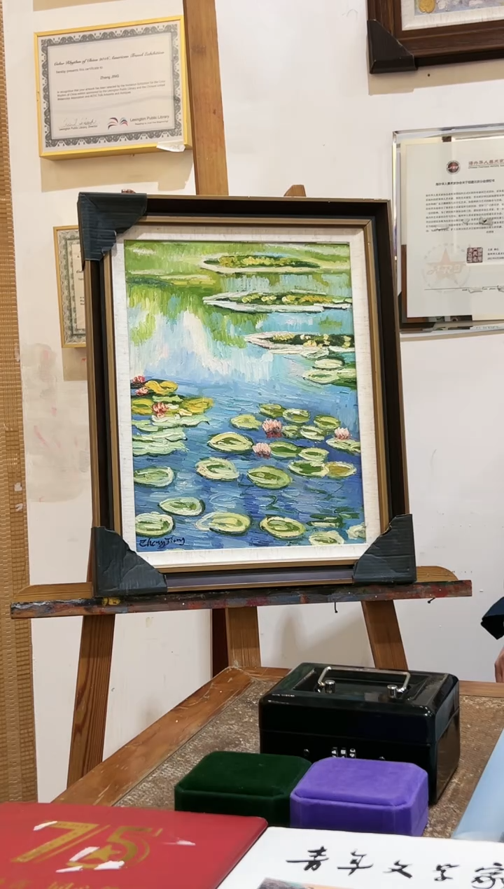 油画张敬-30*40尺寸-油画作品