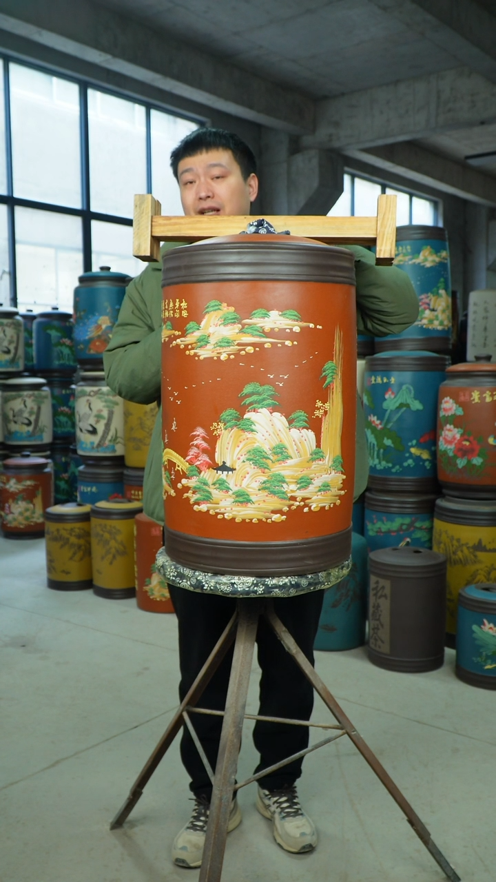 【闪购商品】紫砂茶叶罐茶叶罐