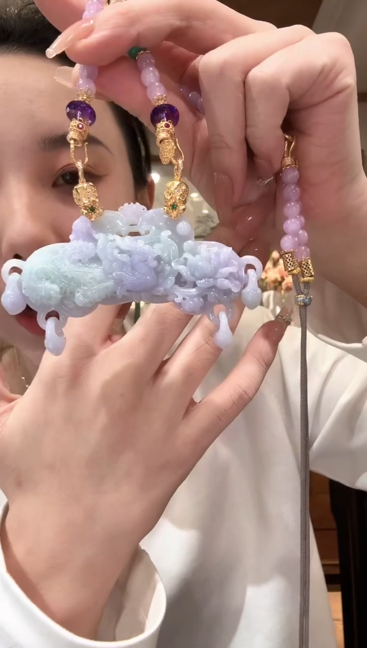 【闪购商品】翡翠颈饰未镶嵌国风