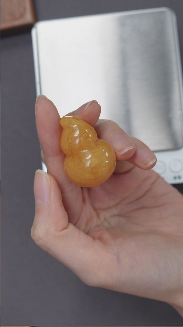 未镶嵌颈饰琥珀蜜蜡葫芦吊坠