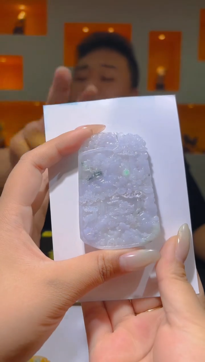 未镶嵌定制翡翠21/1226/L/山水