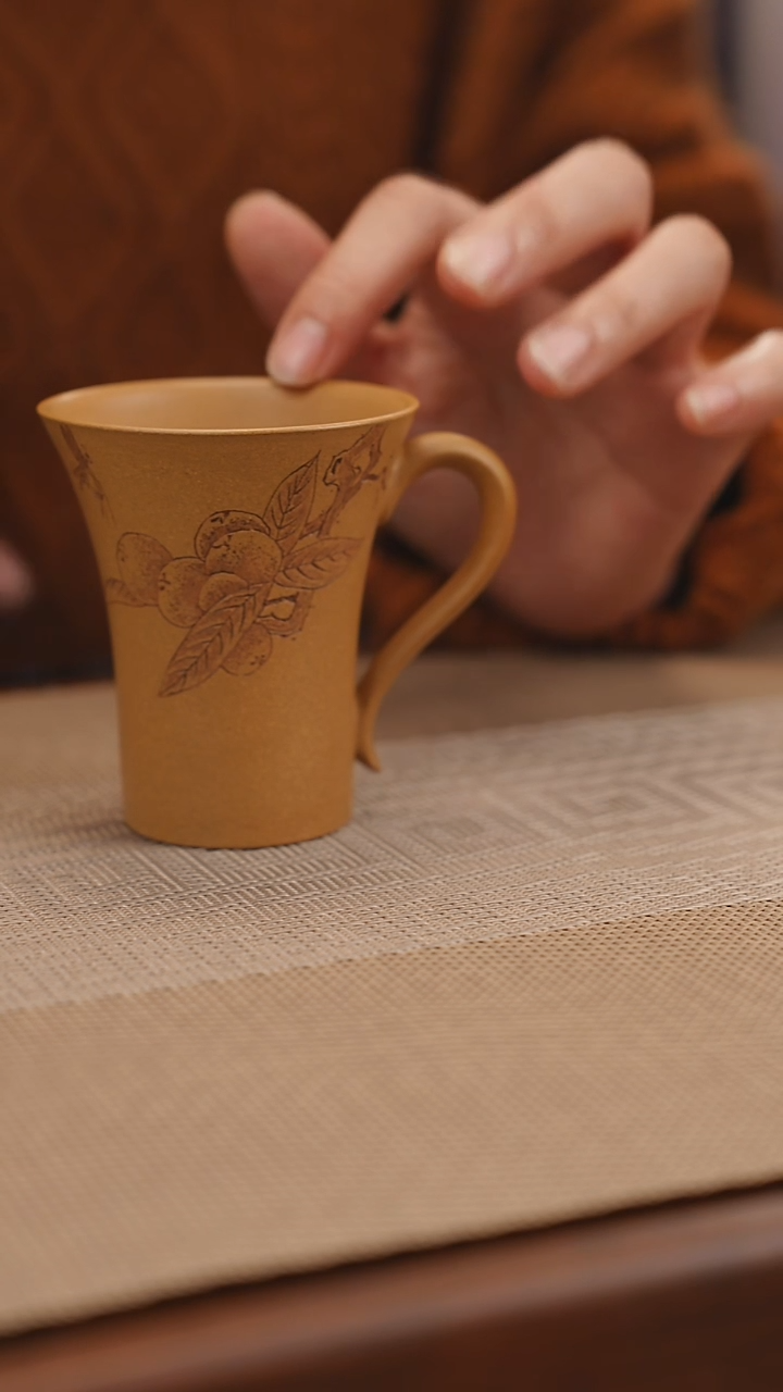 原矿老段泥把杯主人杯6