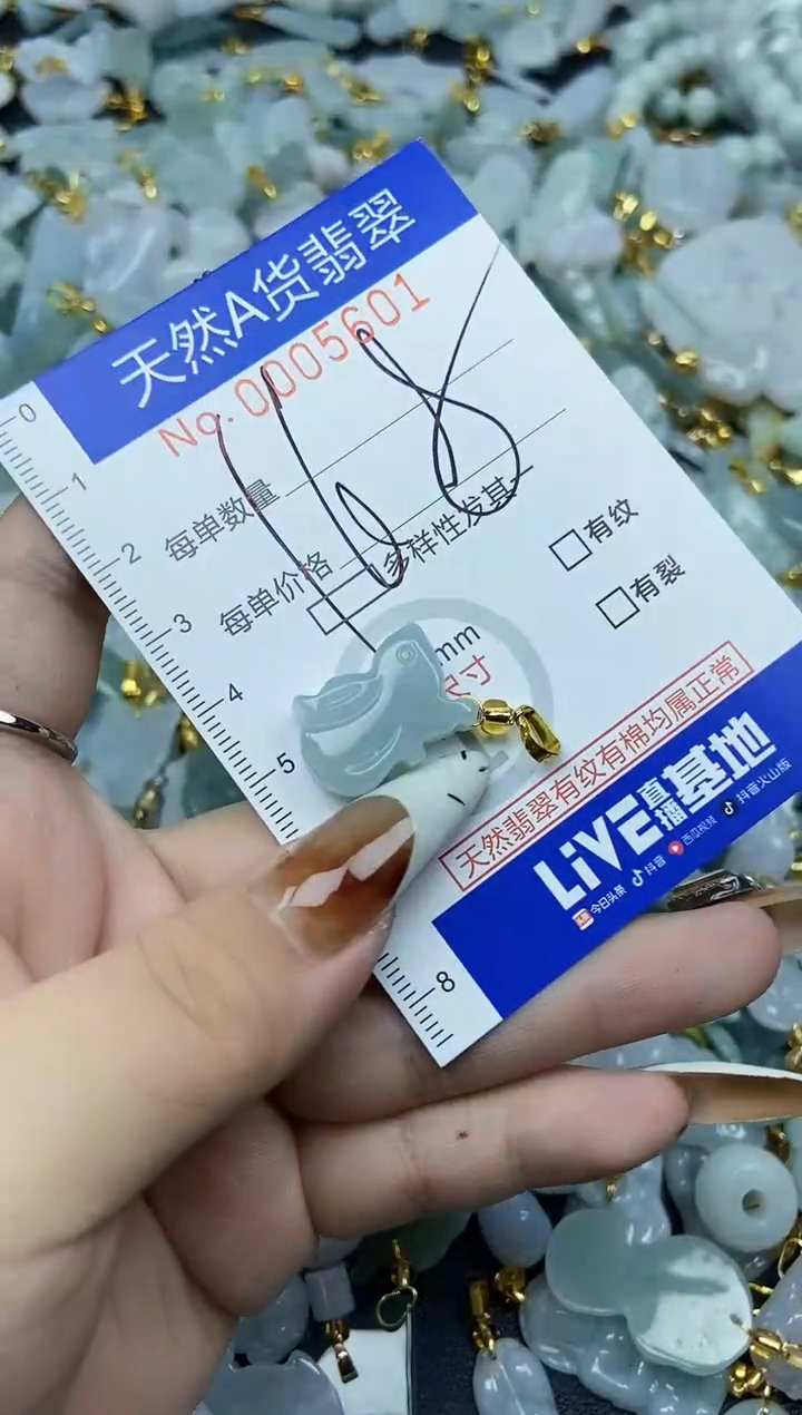 【闪购商品】翡翠颈饰未镶嵌天然A货翡翠