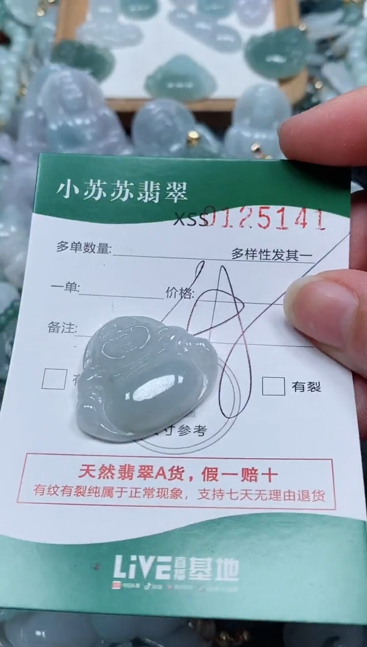 【闪购商品】翡翠颈饰未镶嵌闪购商品0125141