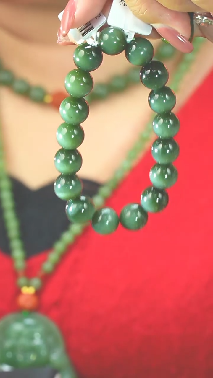 【闪购商品】和田玉11mm+未镶嵌手串