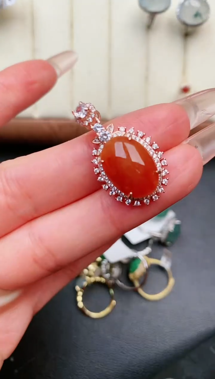 【闪购商品】翡翠戒指银S925镶嵌.....